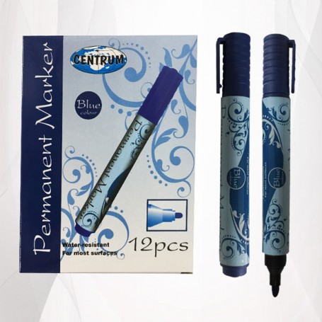 MARKER PERMANENT BLU TONDA 1PZ