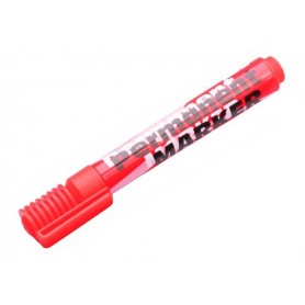 MARKER PERMANENT RED TONDA 1PZ