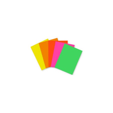 CARTA FOTOCOP A4 100FG 80GR ARANCIO FLUO