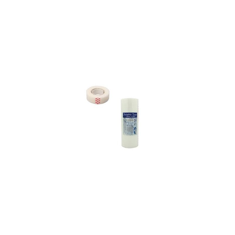 Staples Nastro Invisibile Trasparente, 3/4" X 1296", Confezione Da 12 Rulli, Per Ufficio, Scuola E Casa, Adatto Per Scansioni
