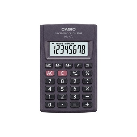 CALC.TASCABILE 8 CIFRE HL-4A CASIO