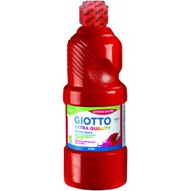 TEMPERA 500ML GIOTTO PAINT ROSSO VERMIGL