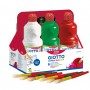 TEMPERA KIT 6 FL  1LT GIOTTO COL ASS