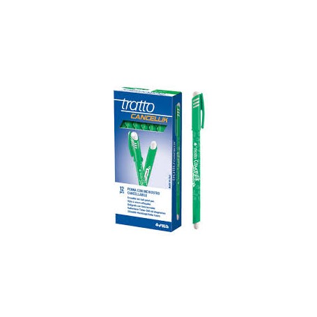 PENNE  TRATTO CANCELLIK 12 PZ  VERDE