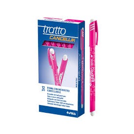 PENNE  TRATTO CANCELLIK 12 PZ  FUCSIA
