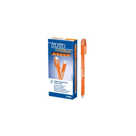 PENNE  TRATTO CANCELLIK 12 PZ  ARANCIO