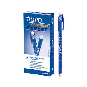 PENNE  TRATTO CANCELLIK 12 PZ BLU