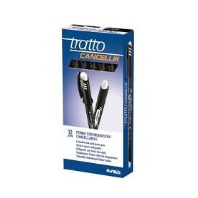 PENNE  TRATTO CANCELLIK 12PZ NERO