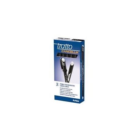 PENNE  TRATTO CANCELLIK 12PZ NERO