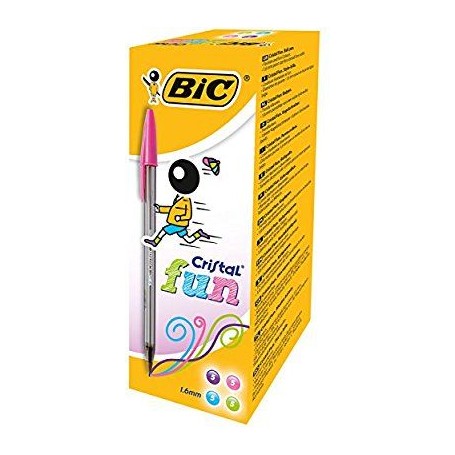 PENNE BIC CRISTAL 1.6 FUN 20PZ