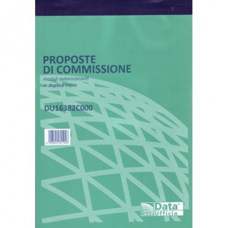 BLOCCO COPIA COMMISSIONI 50X2 AUT A5