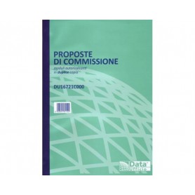 BLOCCO COPIA COMMISSIONE 50X2 AUT