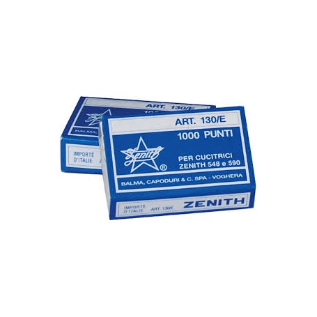 PUNTI ZENITH 130/E BOX SCATOLA 100PZ