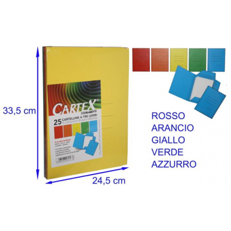 CAR. CARTEX 3L ROSSO SPESSORE VARIABILE