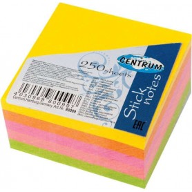 STICK NOTES 50X50MM 225SH 9 NEON