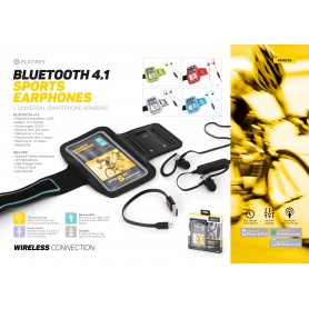 PLATINET BLUETOOTH EARPHONESPORT BK