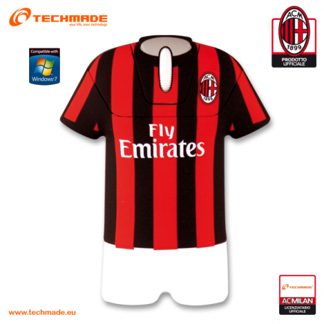 TECHMADE MOUSE T-SHIRT UFF. AC MILAN