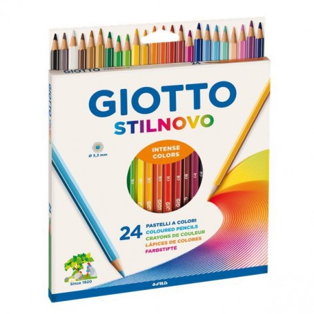 PASTELLI  GIOTTO STILNOVO DA 24 PZ