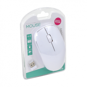 OMEGA MOUSE WIRELESS 2.4GHZ WHITE