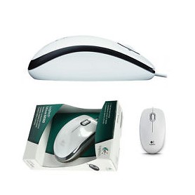 LOGITECH MOUSE M100 USB BIANCO