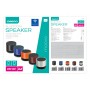 CASSE ALU  BLUETOOTH V 3.0 ARANCIONE