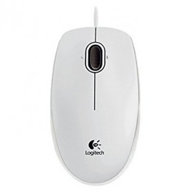 LOGITECH MOUSE B100 BIANCO USB