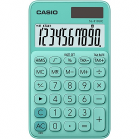 CALCOLATRICE CASIO SL-310-UC VERDE