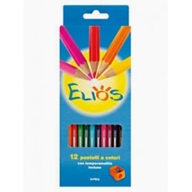 PASTELLI FILA ELIOS 12PZ + TEMPERAMATITA