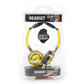 FREESTYLE HEADSET+MIC ABCPS022 YELLOW