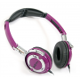 FREESTYLE CUFFIE+MIC ABC-PS022 PURPLE