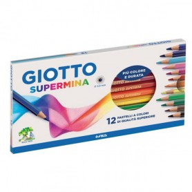 PASTELLI 12PZ GIOTTO SUPERMINA