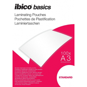 IBICO BASIC POUCHES A3 100PZ ( 627313 )