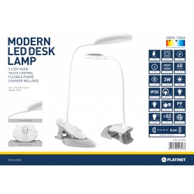 DESK LAMP 3W CLIP DESK FUNC.B