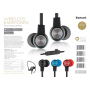 BLUETOOTH V4.2+MICROSD EARPHONE+MIC BK