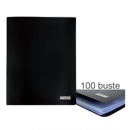 PORTA LISTINI MEMOTAK BASIC 100 BUSTE BK