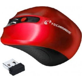 TECHMADE MOUSE WIRELESS TM-XJ30-RED