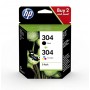 KIT HP INK JET 304 BK+ COL