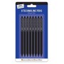 PENNE A SCATTO 8 PZ TECHNOLINE PENS NERE