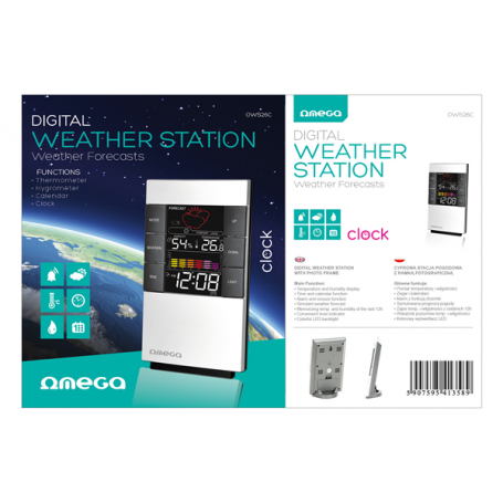 OMEGA DIGITAL WEATHER STATION OWS26C HIG