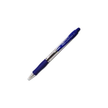 PENNE PILOT SUPER GRIP M BLU 12PZ