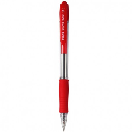 PENNE PILOT SUPER GRIP M ROSSO 12PZ