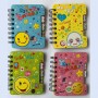 NOTE BOOK 120X92MM 50SH SPIRAL SMILE