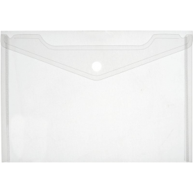 BUSTE CON BOTTONE PLASTIC A5 0.16MM