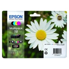 EPSON N.18 KIT NERO/C/M/GIALLO INK JET