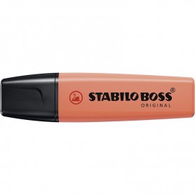 STABILO BOSS PASTEL MELLOW CORAL RED