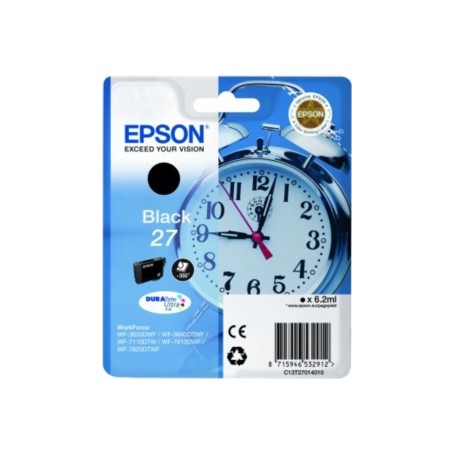 EPSON N.27 NERO INK JET BK 6.2ML 350PG