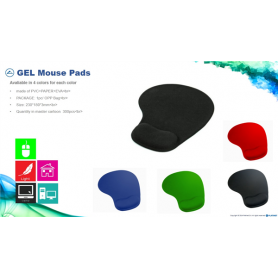 GEL MOUSE PAD BLACK