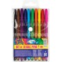 SET  10 PENNE COLORATE  1.00MM