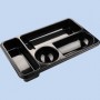 DESK ORGANISER PLASTIC 250X155X37MM