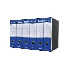 REGISTRATORI OXFORD G85 D.SO 8 BLU